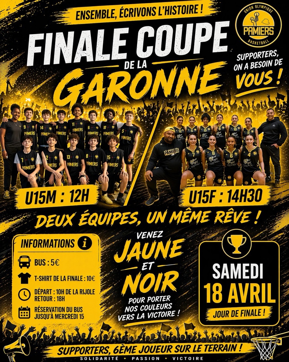 FINALES COUPE DE LA GARONNE 2026
